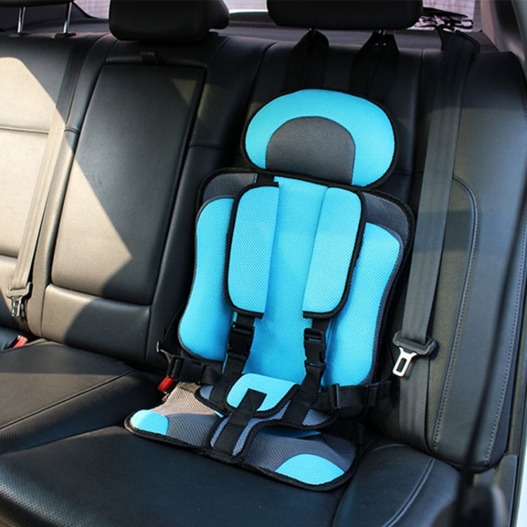 Car Portable Children Safety Seat, Size:50 x 33 x 21cm (For 0-5 Years Old)(Grey + Black) - Seat Accessories by PMC Jewellery | Online Shopping South Africa | PMC Jewellery