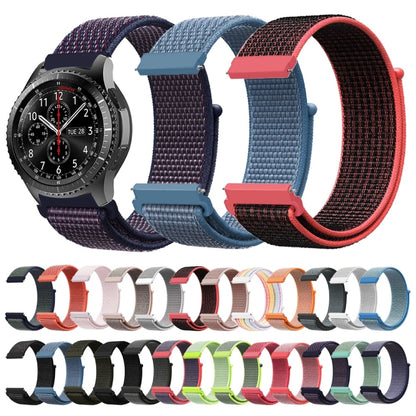 For Samsung Galaxy Watch 42mm Nylon Braided Watch Band(Seashell) - Watch Bands by PMC Jewellery | Online Shopping South Africa | PMC Jewellery | Buy Now Pay Later Mobicred