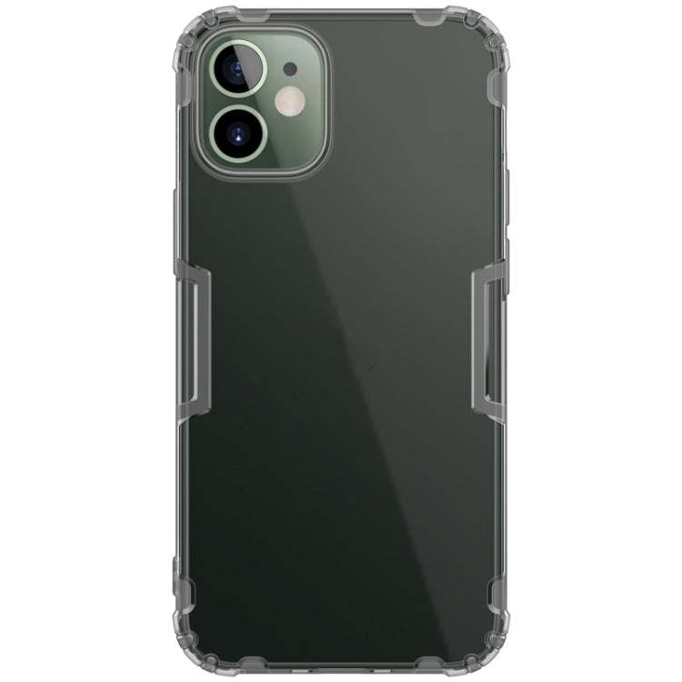 For iPhone 12 mini NILLKIN Nature TPU Transparent Soft Protective Case(Gray) - iPhone 12 mini Cases by NILLKIN | Online Shopping South Africa | PMC Jewellery