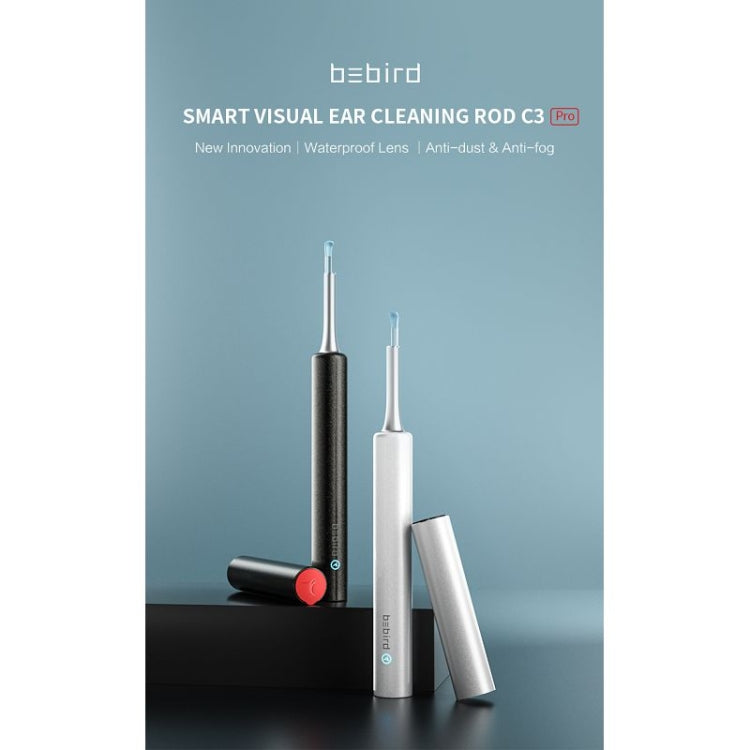 Bebird C3 Pro 2.4G 3.5mm Wireless Wifi High-definition Visual Ear Spoon 3 Million Pixels Out Ear Visual Ear Spoon(White) - Ear Care Tools by Bebird | Online Shopping South Africa | PMC Jewellery | Buy Now Pay Later Mobicred