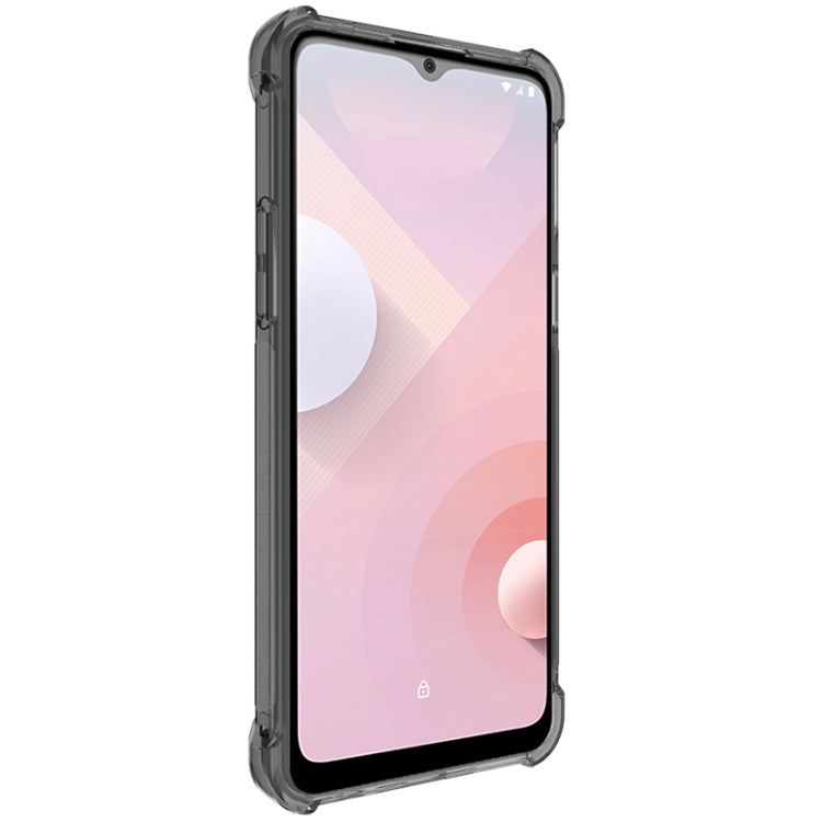 For HTC Desire 20 / Desire 20+ IMAK All Coverage Shockproof Airbag TPU Case(Transparent Black) - free shipping - PMC TechLife - Order now!