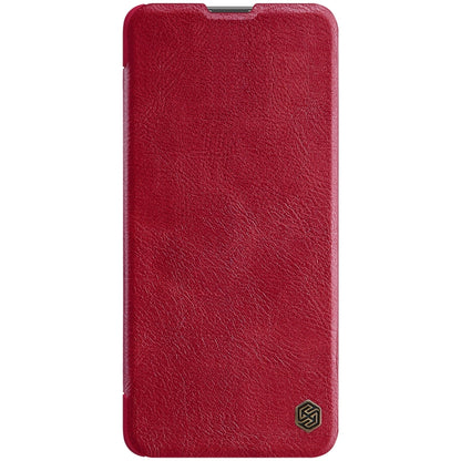 For Samsung Galaxy M51 NILLKIN QIN Series Crazy Horse Texture Horizontal Flip Leather Case with Card Slot(Red) - Galaxy Phone Cases by NILLKIN | Online Shopping South Africa | PMC Jewellery