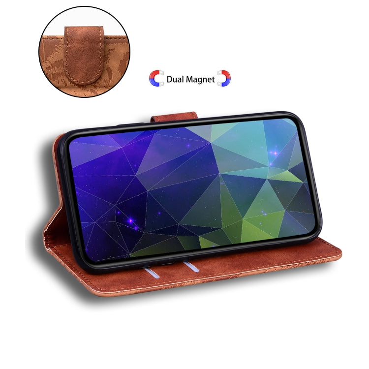 For Samsung Galaxy S20 FE / S20 FE 5G / S20 Lite Tiger Embossing Pattern Horizontal Flip Leather Case with Holder & Card Slots & Wallet(Brown) - Galaxy S20 FE Cases by NILLKIN | Online Shopping South Africa | PMC TechLife | Buy Now Pay Later Mobicred