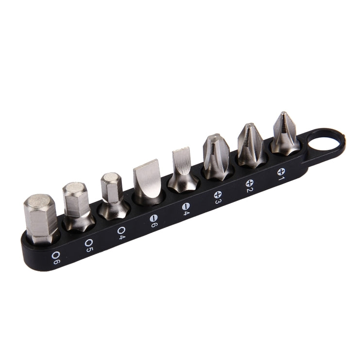 RGH-9A 9 in 1 Thin Ratchet Wrench Set (Straight) - Screwdriver by PMC TechLife | Online Shopping South Africa | PMC TechLife