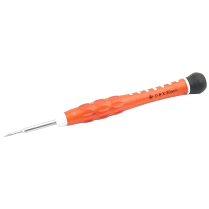 Professional Repair Tool Open Tool 0.8 x 30mm Pentacle Tip Socket Screwdriver(Orange) - Screwdriver by PMC Jewellery | Online Shopping South Africa | PMC Jewellery