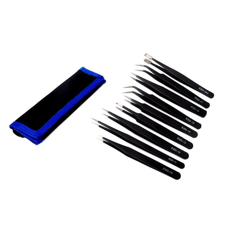 JF-8142 Metal Tweezers Repairing Disassemble Tool Kit - Tool Kits by JIAFA | Online Shopping South Africa | PMC TechLife | Buy Now Pay Later Mobicred