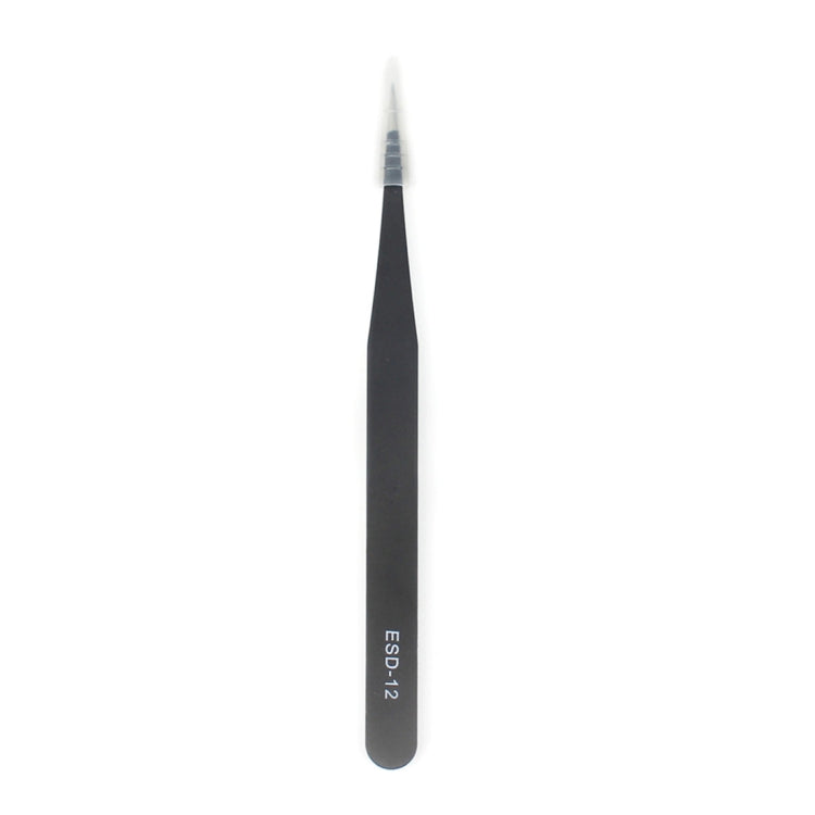 JIAFA JF-603 Straight Tip Tweezers (Black) - Tweezers by JIAFA | Online Shopping South Africa | PMC TechLife