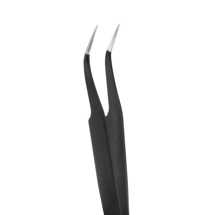 JIAFA JF-604 Curved Tip Tweezers (Black) - Tweezers by JIAFA | Online Shopping South Africa | PMC TechLife