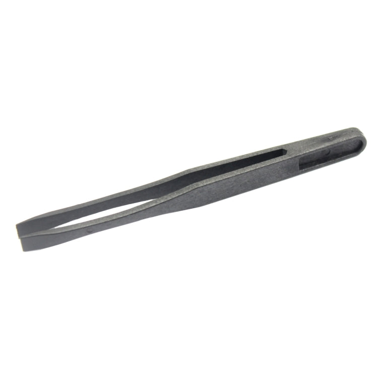 JF-S15 Anti-static Carbon Fiber Straight Tip Tweezers(Black) - Tweezers by JIAFA | Online Shopping South Africa | PMC TechLife