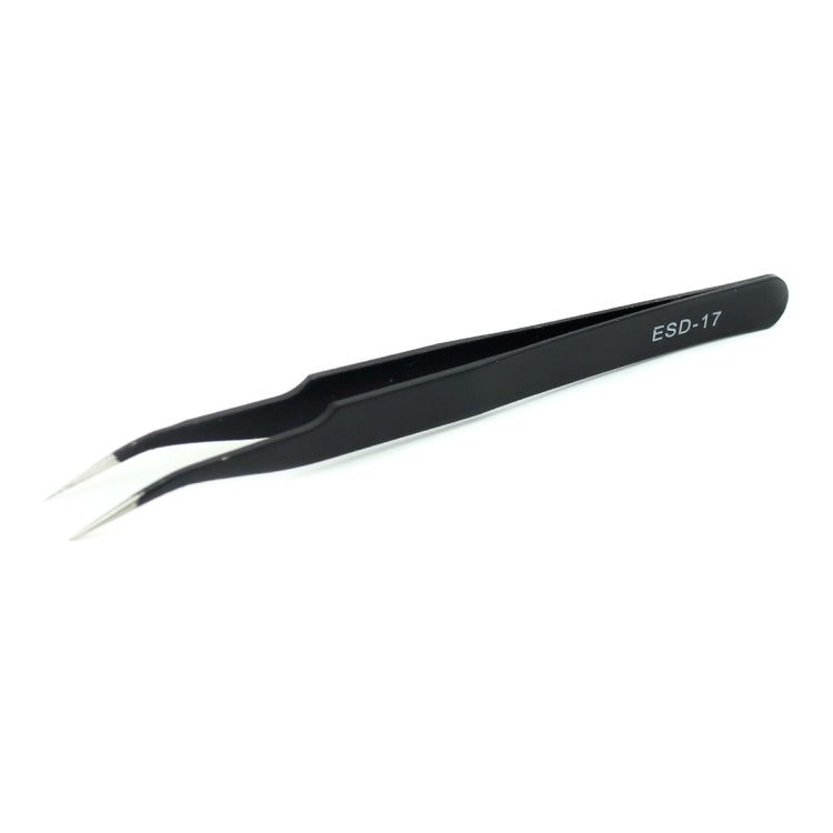 JIAFA JF-8118 9 in 1 Anti-static Precision Tweezers Set with Bag(Black) - Tweezers by JIAFA | Online Shopping South Africa | PMC Jewellery