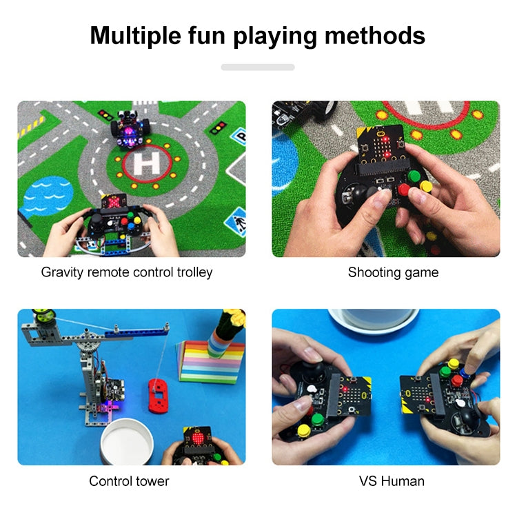 Yahboom Microbit  Basic Game Handle Board, Compatible with Micro:bit V2/1.5 Board, without Micro:bit V2/1.5 Board - free shipping - PMC TechLife - Order now!