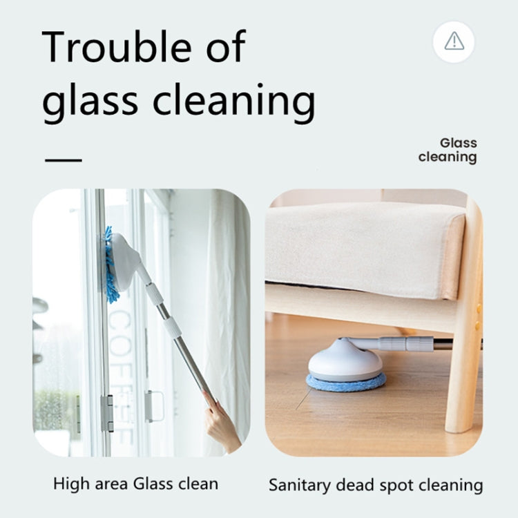 Wireless Electric Intelligent Telescopic Glass Wipe Window Cleaner (White) - free shipping - PMC TechLife - Order now!