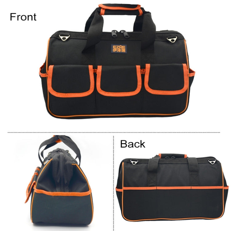 EZRE Multi-function Oxford Cloth Electrician Belt Pouch Maintenance Tools Handbag Shoulder Bag Convenient Tool Bag, Size : 15 inch - free shipping - PMC TechLife - Order now!