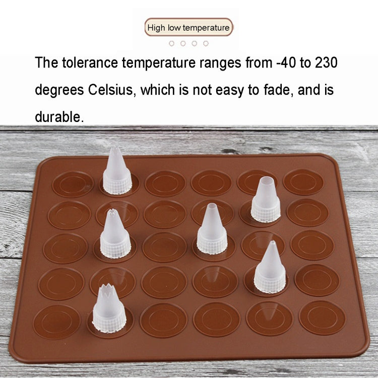 Kitchen Roast Silicone Macaron Oven Baking Pad, Size: 26*29cm - free shipping - PMC TechLife - Order now!