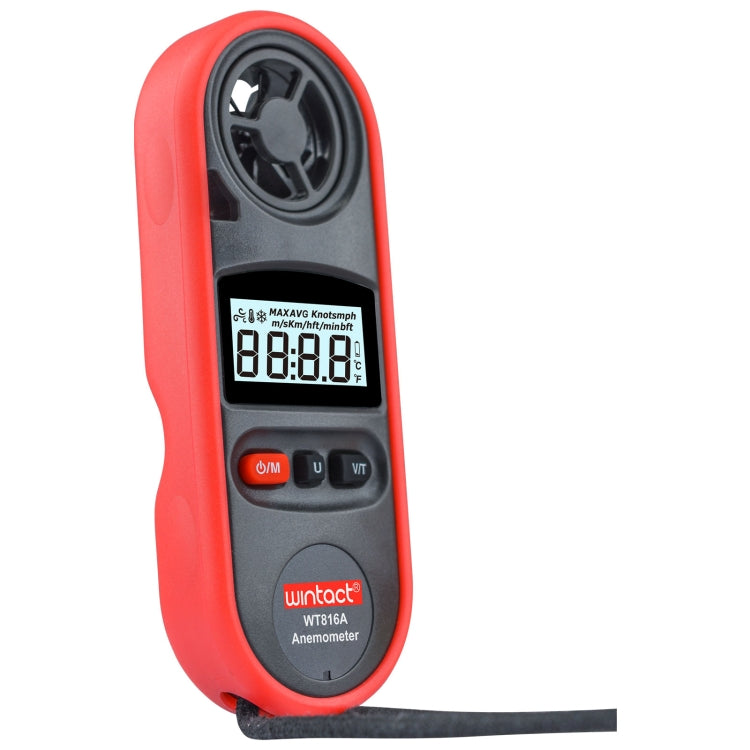 Wintact WT816A Digital Electronic Thermometer Anemometer - Tachometers & Anemometer by Wintact | Online Shopping South Africa | PMC TechLife | Buy Now Pay Later Mobicred