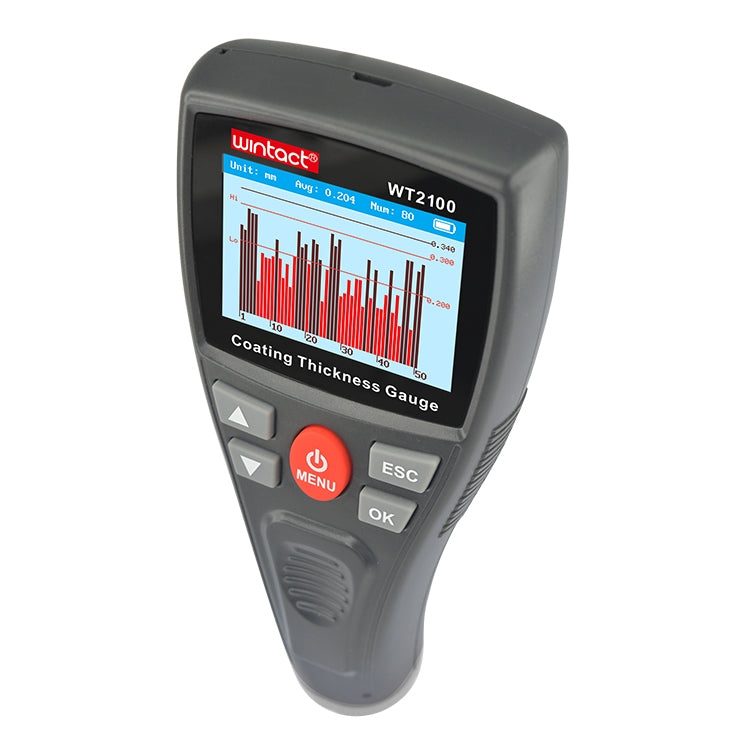 Wintact WT2100 Color Screen Display Coating Thickness Gauge - free shipping - PMC TechLife - Order now!