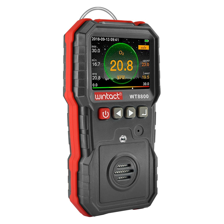Wintact WT8800 Oxygen Monitor Detection Alarm - free shipping - PMC TechLife - Order now!