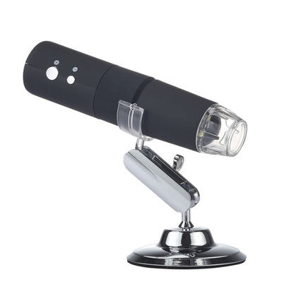 50X~1000X Magnifier HD Image Sensor 1920x1080P USB WiFi Digital Microscope with 8 LED & Professional Stand (Black) - Digital Microscope by PMC Jewellery | Online Shopping South Africa | PMC Jewellery | Buy Now Pay Later Mobicred