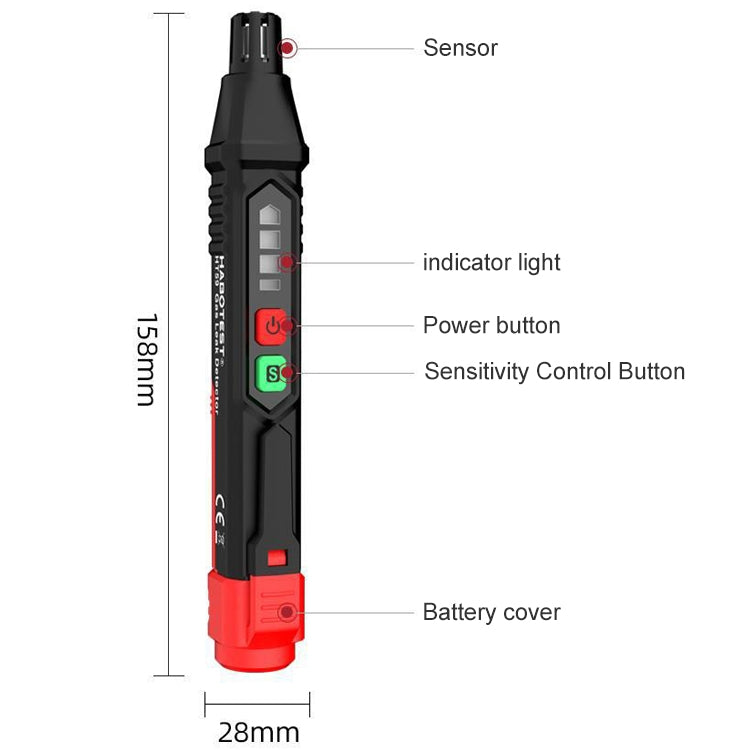 HABOTEST HT59 Combustible Gas Detector - Gas Monitor by HABOTEST | Online Shopping South Africa | PMC Jewellery | Buy Now Pay Later Mobicred