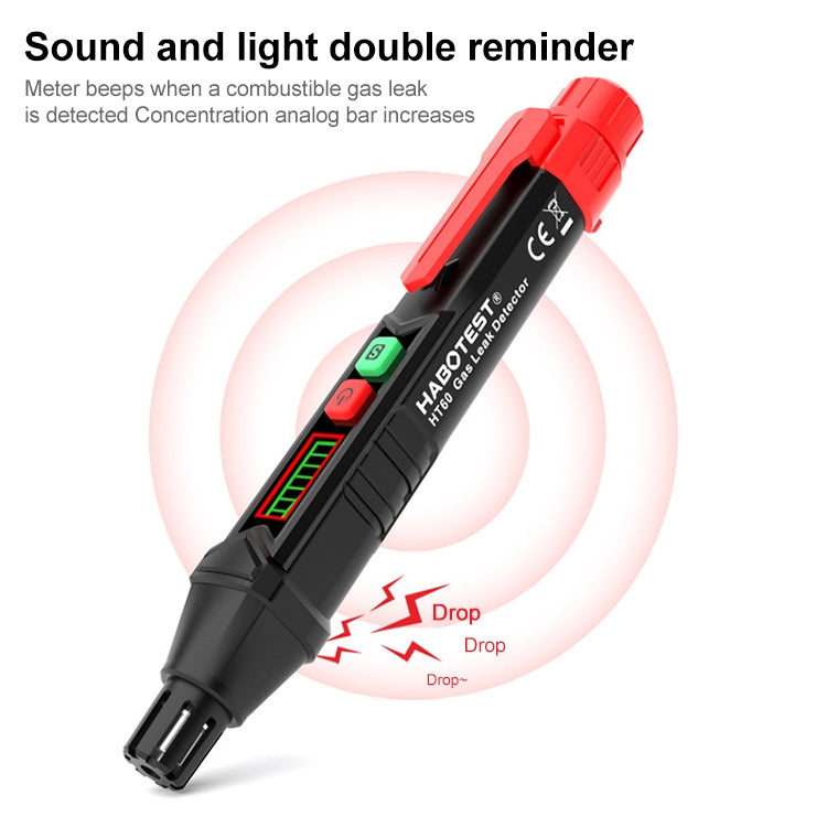 HABOTEST HT60 Combustible Gas Detector - free shipping - PMC TechLife - Order now!