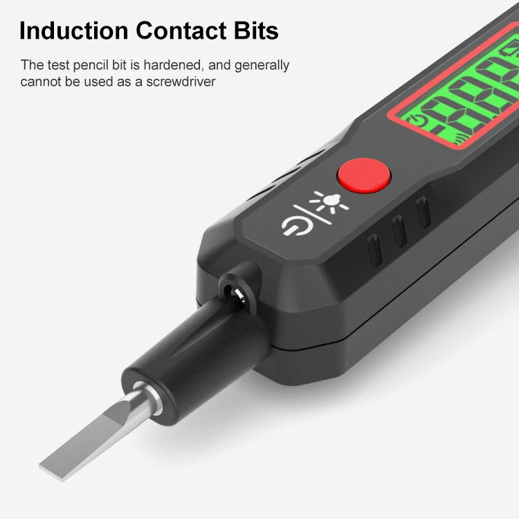 HABOTEST HT89 Contact Type High-sensitivity LCD Digital Display Sound and Light Alarm Test Pen - free shipping - PMC TechLife - Order now!