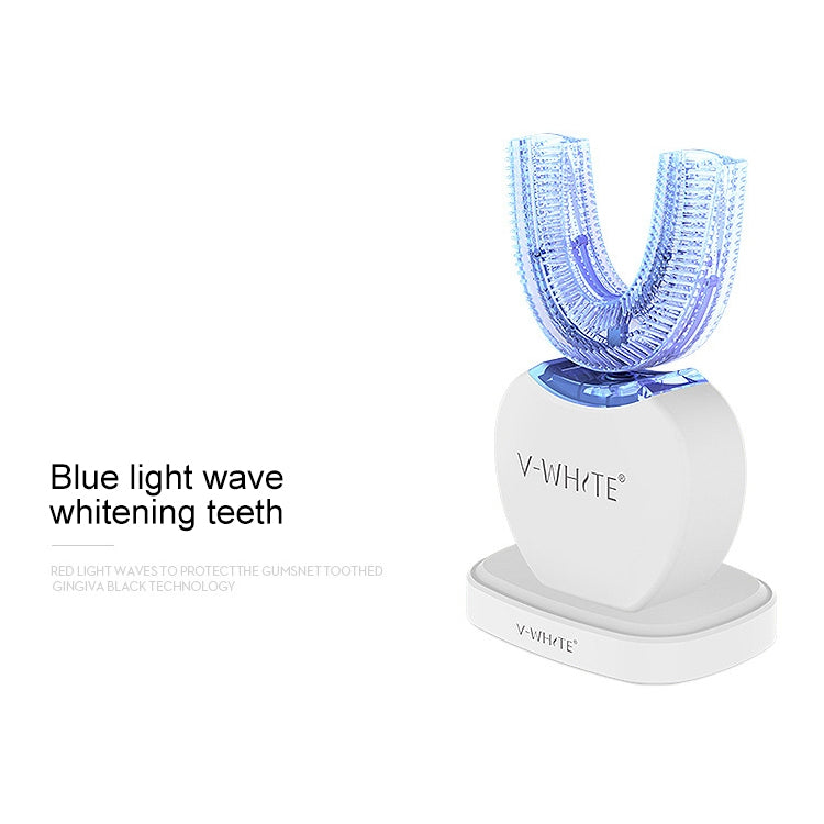 Vwhite 3 Cleaning Modes Silicone Electric Automatic Beauty Tooth Instrument(Pink) - Teeth Whitening by PMC TechLife | Online Shopping South Africa | PMC TechLife