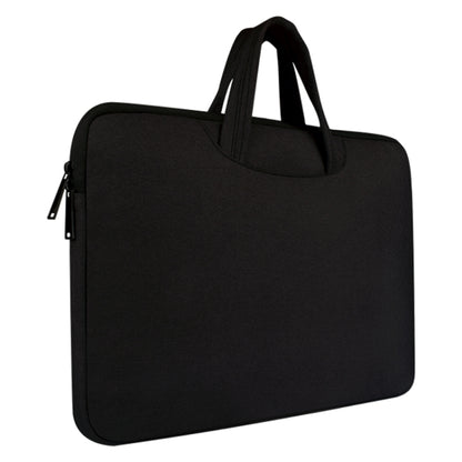 Breathable Wear-resistant Shoulder Handheld Zipper Laptop Bag, For 15.6 inch and Below Macbook, Samsung, Lenovo, Sony, DELL Alienware, CHUWI, ASUS, HP (Black) - 15.6 - 17 inch by PMC Jewellery | Online Shopping South Africa | PMC Jewellery