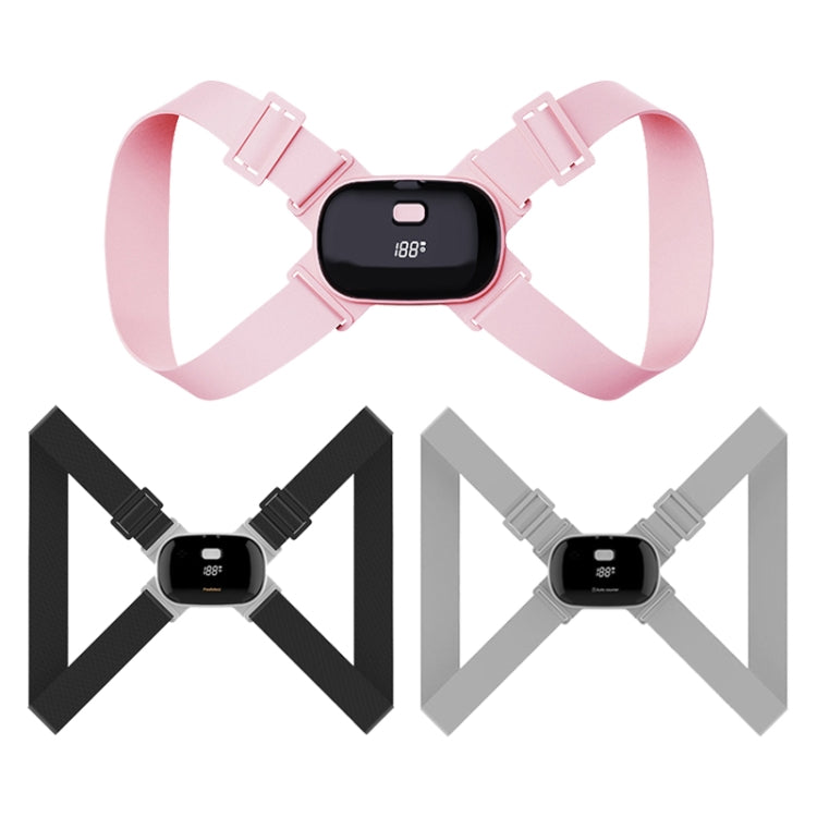 Smart Posture Corrector Adult Child Intelligent Posture Reminder Posture Trainer(Black) - Corrector by PMC Jewellery | Online Shopping South Africa | PMC Jewellery