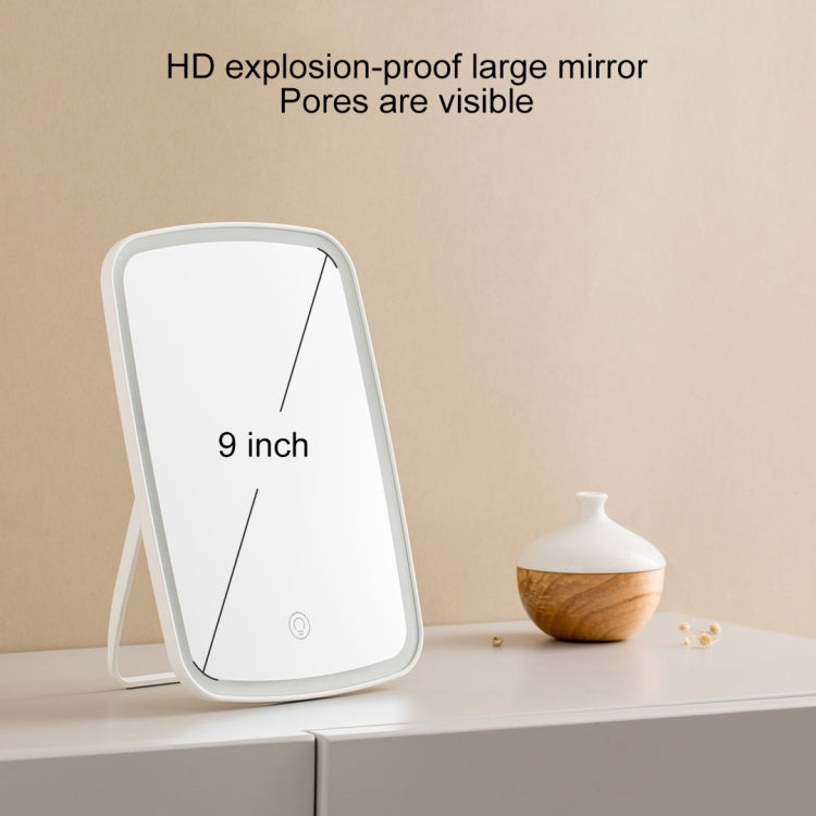 Original Xiaomi Youpin jordan&judy Single-sided Square Desktop LED Cosmetic Mirror - Mirror by Xiaomi | Online Shopping South Africa | PMC Jewellery