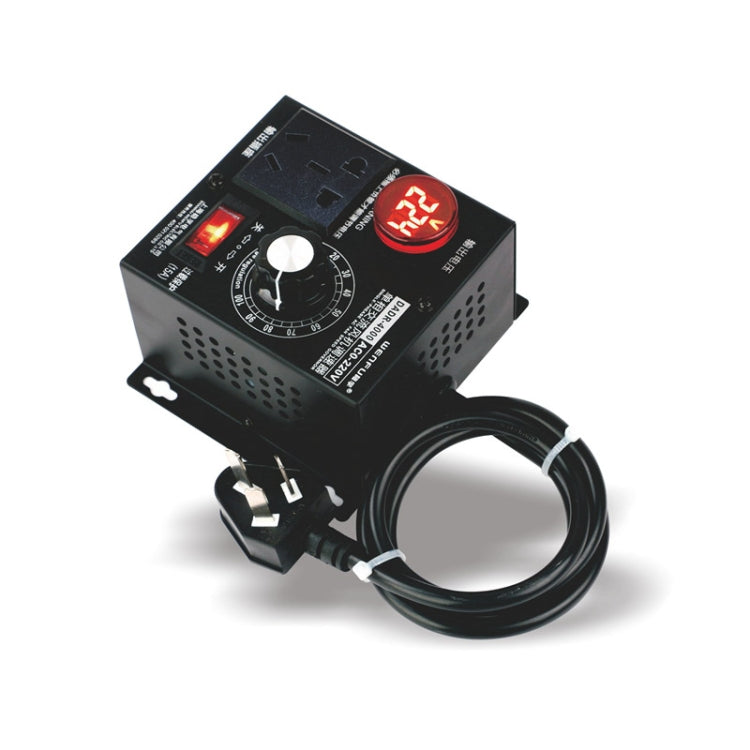 DADR-4000W Single-phase AC Fan Speed Controller, CN Plug - free shipping - PMC TechLife - Order now!