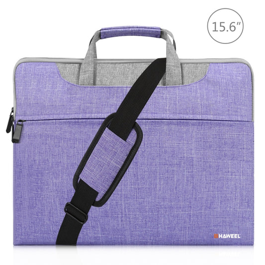 HAWEEL 15.6inch Laptop Handbag, For Macbook, Samsung, Lenovo, Sony, DELL Alienware, CHUWI, ASUS, HP, 15.6 inch and Below Laptops(Purple) - 13.3 inch by HAWEEL | Online Shopping South Africa | PMC Jewellery