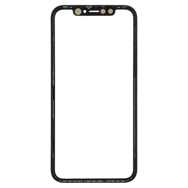 Front Screen Outer Glass Lens with Frame & OCA Optically Clear Adhesive for iPhone 11(Black) - free shipping - PMC TechLife - Order now!