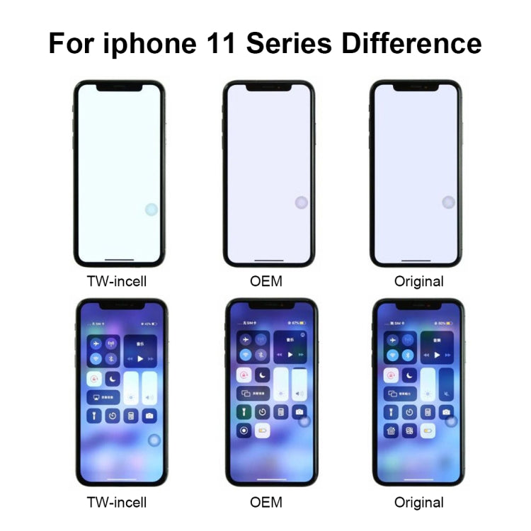 JK TFT LCD Screen for iPhone 11 with Digitizer Full Assembly(Black) - free shipping - PMC TechLife - Order now!