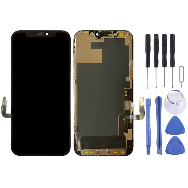 GX OLED LCD Screen for iPhone 12 / 12 Pro with Digitizer Full Assembly - free shipping - PMC TechLife - Order now!