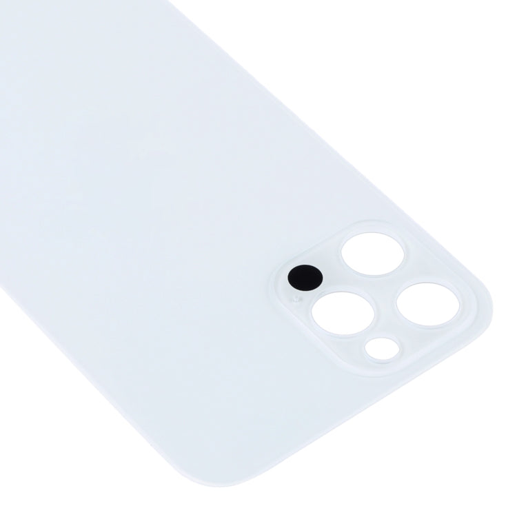 Easy Replacement Big Camera Hole Glass Back Battery Cover for iPhone 13 Pro Max(White) - Back Cover by PMC TechLife | Online Shopping South Africa | PMC TechLife