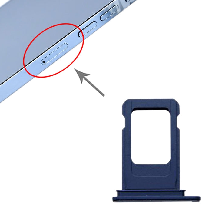 SIM Card Tray for iPhone 13 Pro Max(Blue) - Others by PMC TechLife | Online Shopping South Africa | PMC TechLife