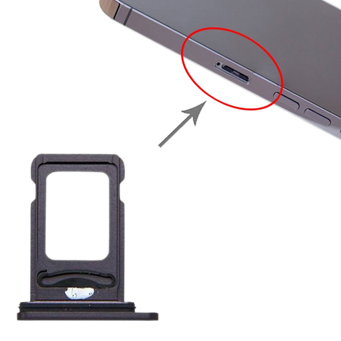 SIM+SIM Card Tray for iPhone 13 Pro(Black) - Others by PMC TechLife | Online Shopping South Africa | PMC TechLife | Buy Now Pay Later Mobicred