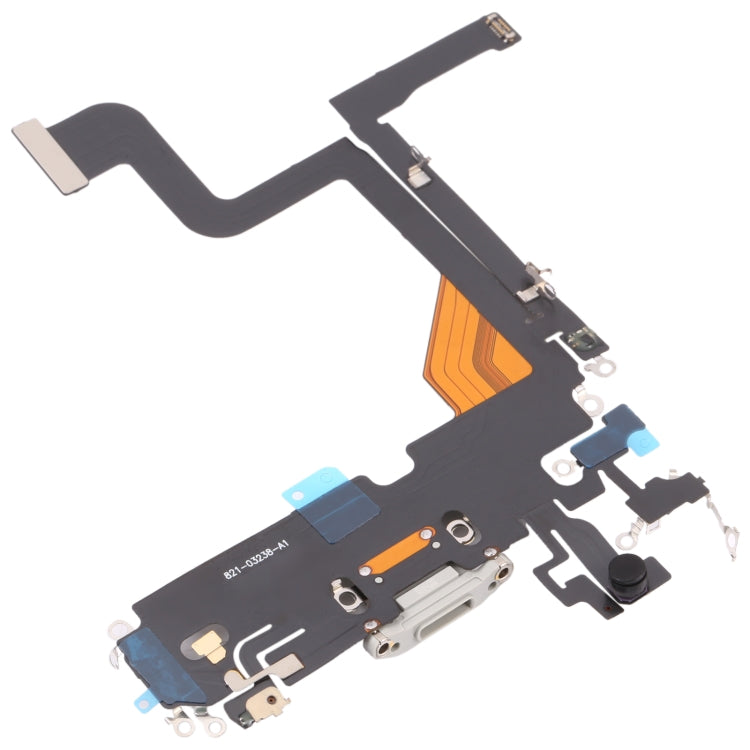 For iPhone 13 Pro Charging Port Flex Cable (White) - free shipping - PMC TechLife - Order now!