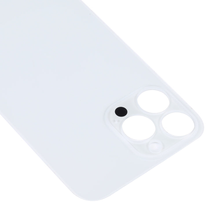 Easy Replacement Big Camera Hole Glass Back Battery Cover for iPhone 14 Pro Max(White) -  by PMC TechLife | Online Shopping South Africa | PMC TechLife