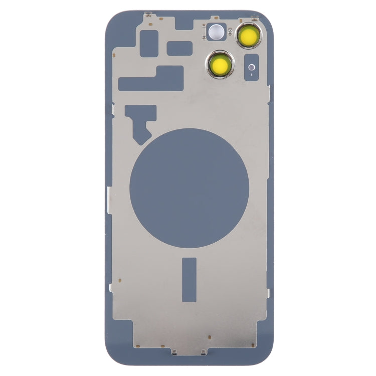 Glass Battery Back Cover with Holder for iPhone 14 Plus(Purple) - free shipping - PMC TechLife - Order now!