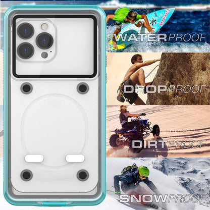 10m Depth Diving Waterproof Protective Phone Case for 5.9-6.9 inch Phone(White) - Waterproof Bag by PMC Jewellery | Online Shopping South Africa | PMC Jewellery