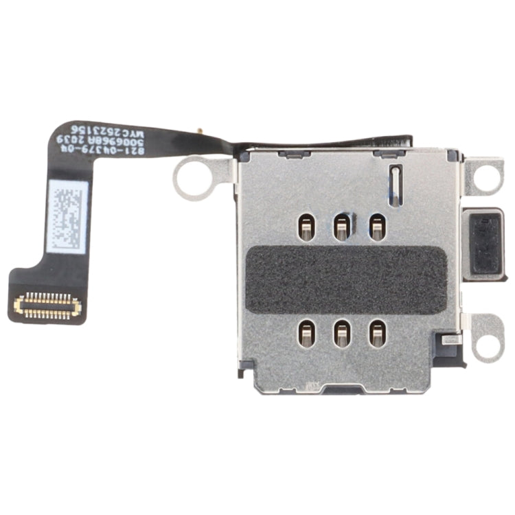 For iPhone 15 Plus Double SIM Card Holder Socket with Flex Cable -  by PMC TechLife | Online Shopping South Africa | PMC TechLife