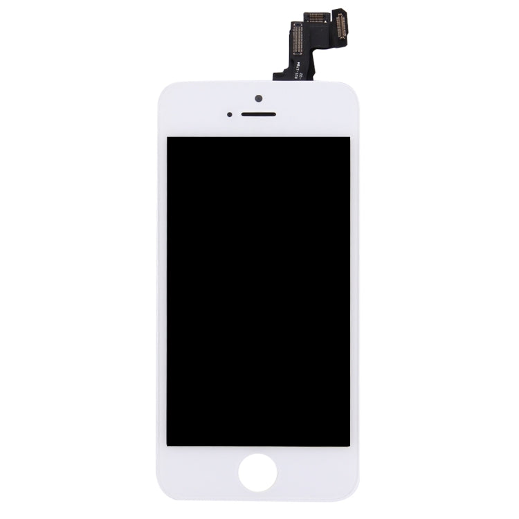 TFT LCD Screen for iPhone 5S Digitizer Full Assembly with Front Camera (White) - iPhone 5 Parts by PMC Jewellery | Online Shopping South Africa | PMC Jewellery