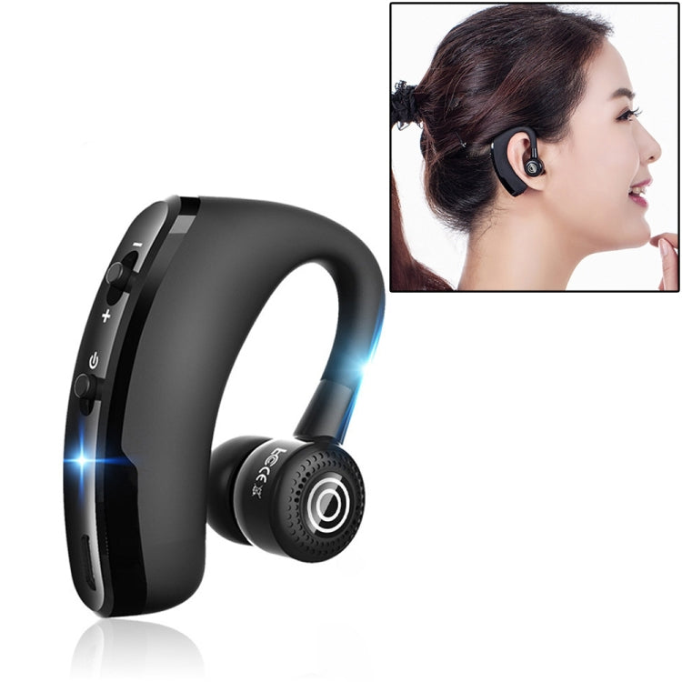 V9 Business Handsfree Wireless Bluetooth Headset CSR 4.1 with Mic for Driver Sport (Black) - Bluetooth Earphone by PMC Jewellery | Online Shopping South Africa | PMC Jewellery