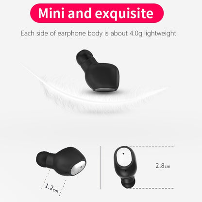 Q2 TWS Bluetooth 5.0 Binaural Stereo Wireless Sports Bluetooth Earphone(Black) - TWS Earphone by PMC Jewellery | Online Shopping South Africa | PMC Jewellery