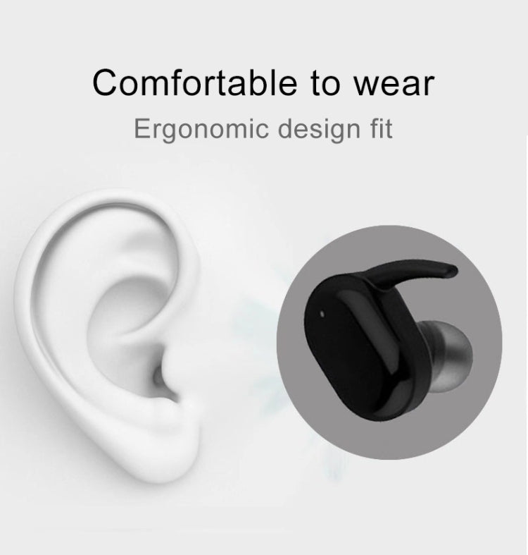 TWS-4 IPX5 Waterproof Bluetooth 5.0 Touch Wireless Bluetooth Earphone with Charging Box, Support HD Call & Voice Prompts(White) - TWS Earphone by PMC TechLife | Online Shopping South Africa | PMC TechLife