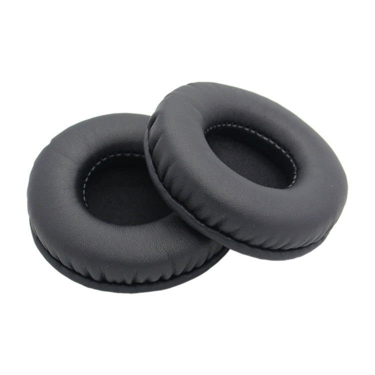 1 Pair For Sennheiser HD25-1 II Headset Cushion Sponge Cover Earmuffs Replacement Earpads(Black) - Earmuff & Pad by PMC Jewellery | Online Shopping South Africa | PMC Jewellery