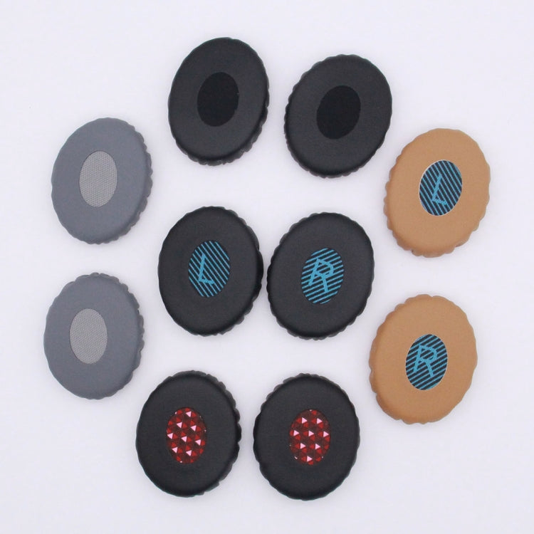 1 Pair For Bose OE2 / OE2i / SoundTrue Headset Cushion Sponge Cover Earmuffs Replacement Earpads(Black Blue) - Earmuff & Pad by PMC TechLife | Online Shopping South Africa | PMC TechLife