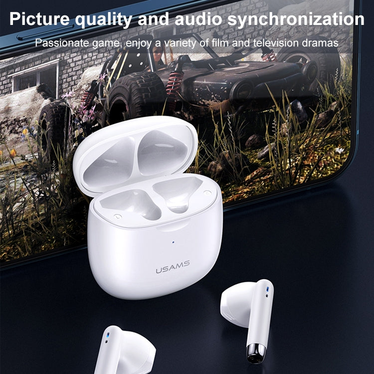 USAMS-IA04 Zero Sense Series Wireless Bluetooth 5.0 Mini TWS Earphone with Charging Box (Black) - free shipping - PMC TechLife - Order now!