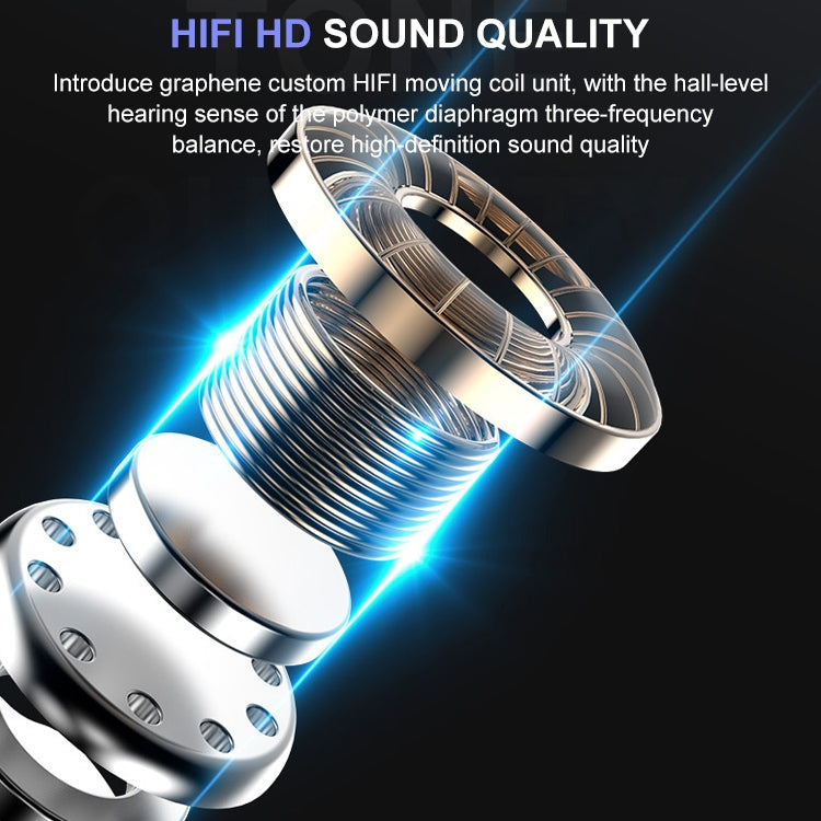 M-B8 Bluetooth 5.0 Mini Invisible In-ear Stereo Wireless Bluetooth Earphone with Charging Box (Black) - TWS Earphone by PMC TechLife | Online Shopping South Africa | PMC TechLife